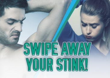 Swipe away the stink with all-natural deodorant